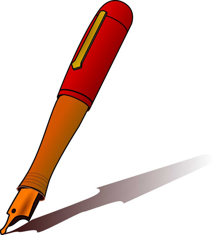 onlinelabels clip art pen #12992