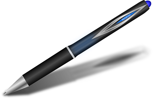 pen ballpoint vector graphic pixabay #12890