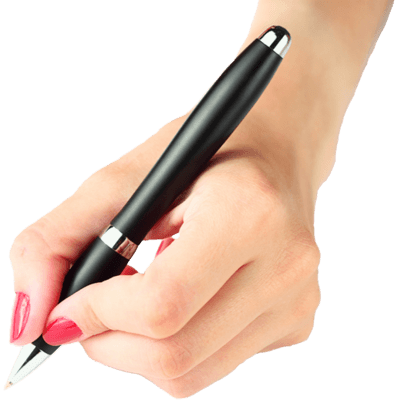 hand with pen, hand holding pen transparent png stickpng #13192