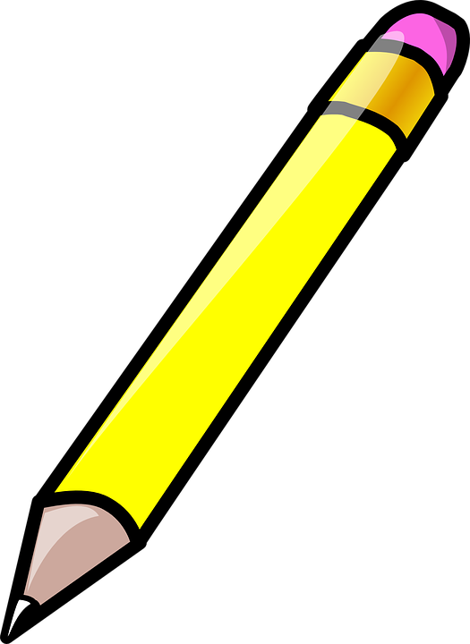 pencil eraser rubber vector graphic pixabay #16241