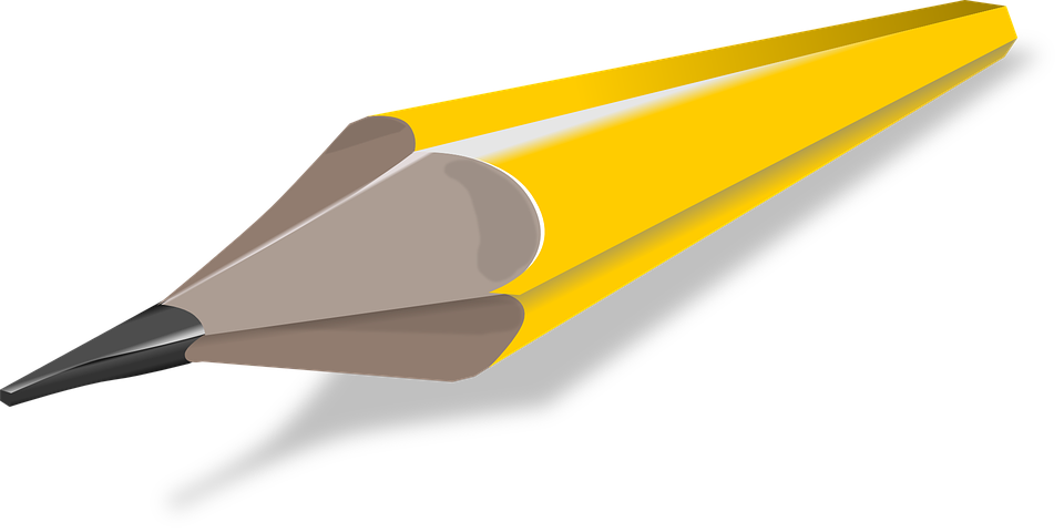 pencil pointed pen vector graphic pixabay #16254