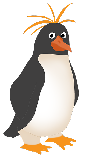 funny penguin clip art #35651