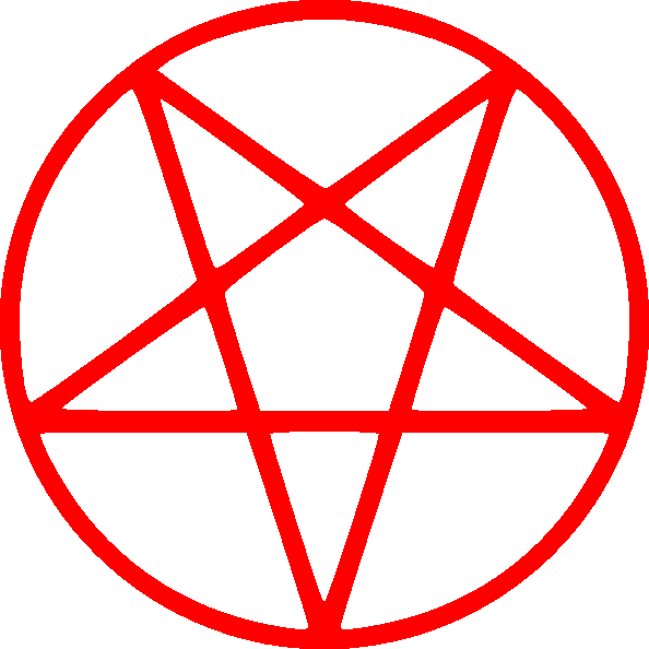 image kotik pentagram bold svg #35516