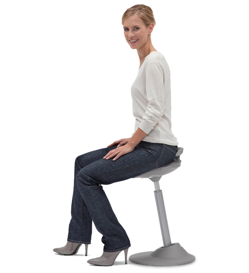 people sitting, muvman sit stand chair aeris #17362