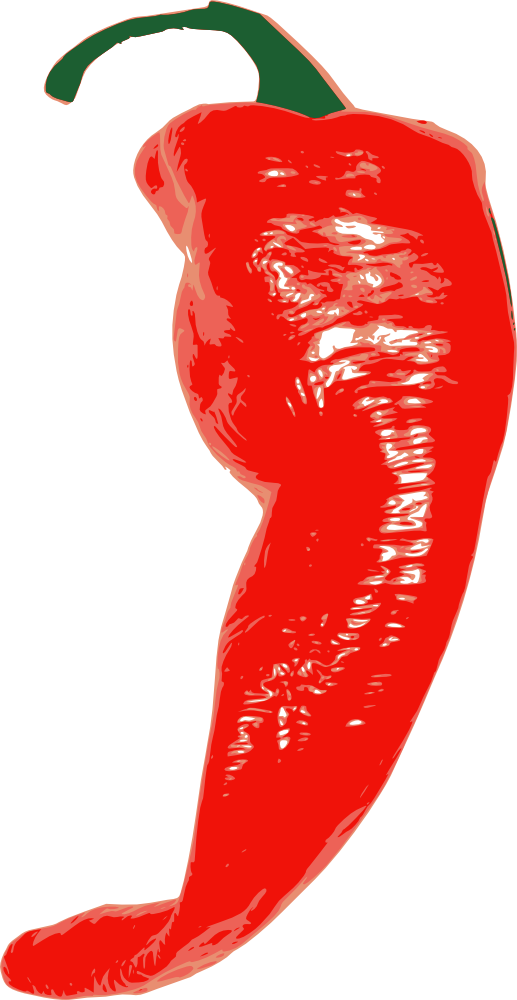 onlinelabels clip art cayenne red chili pepper #22971