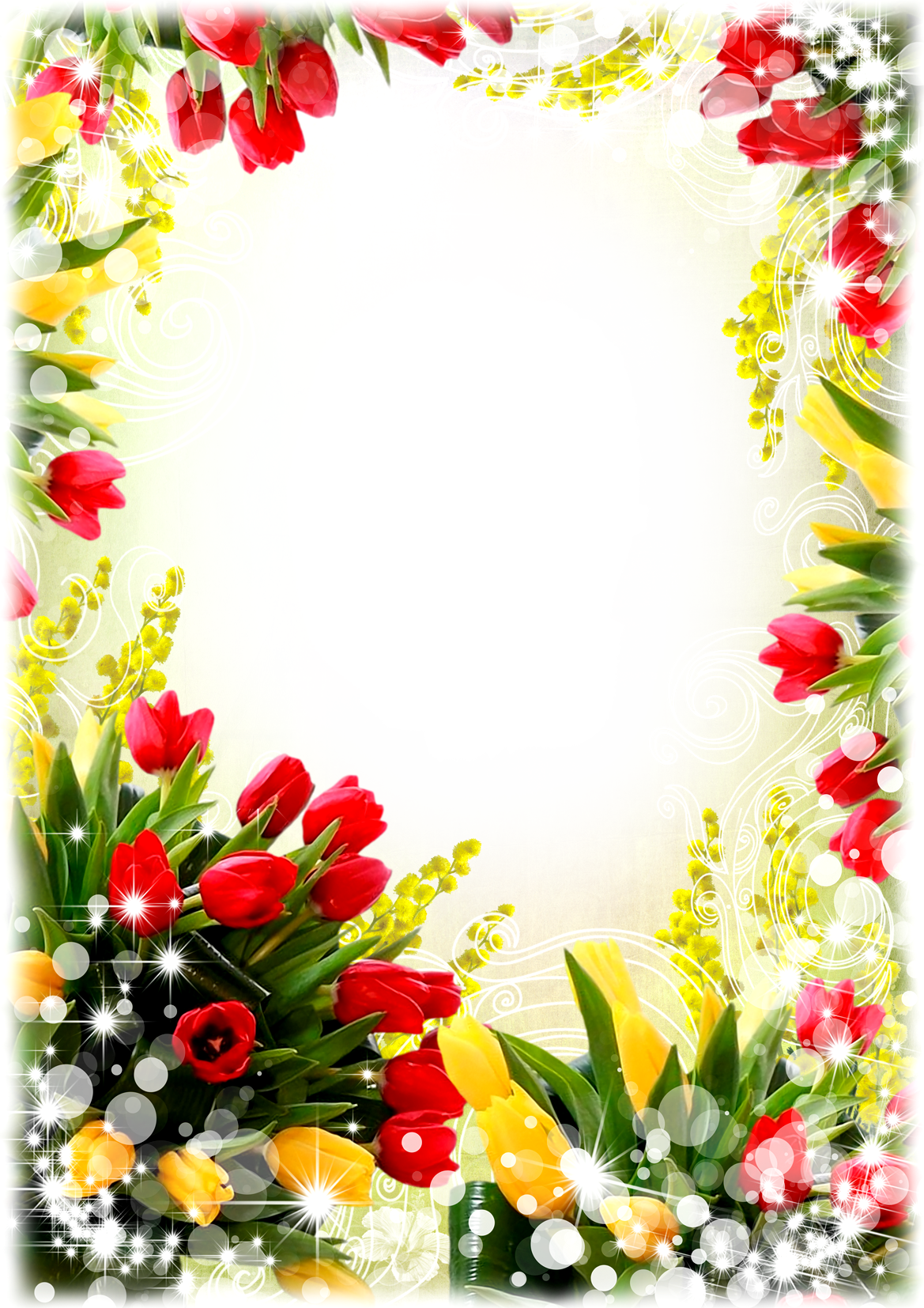 photo frame, floral frame png vector download #27903