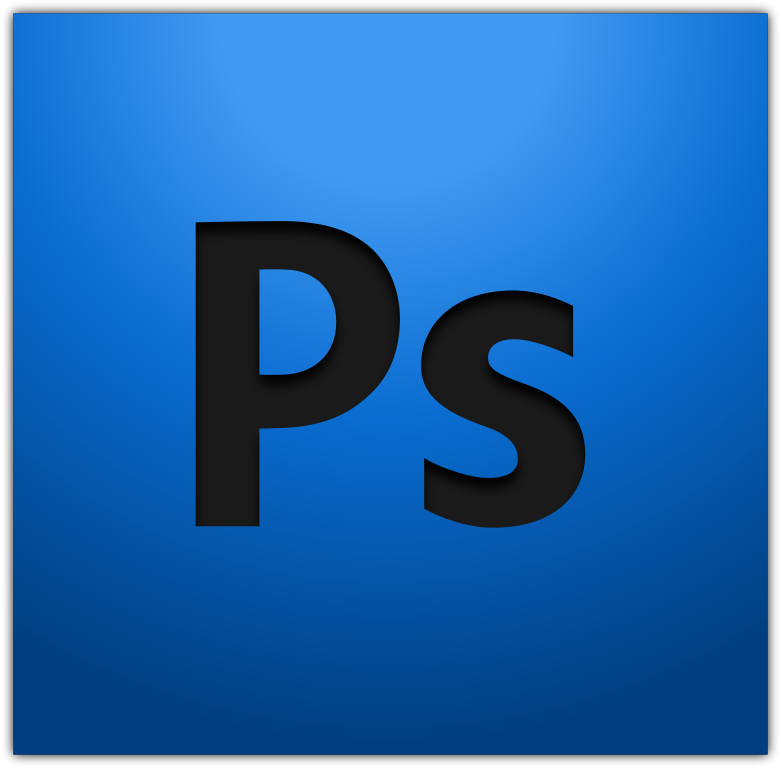 photoshop blue png logo #3102