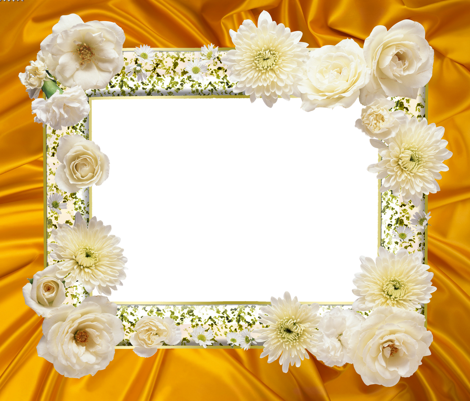 flower frame design blank picture frame #39664