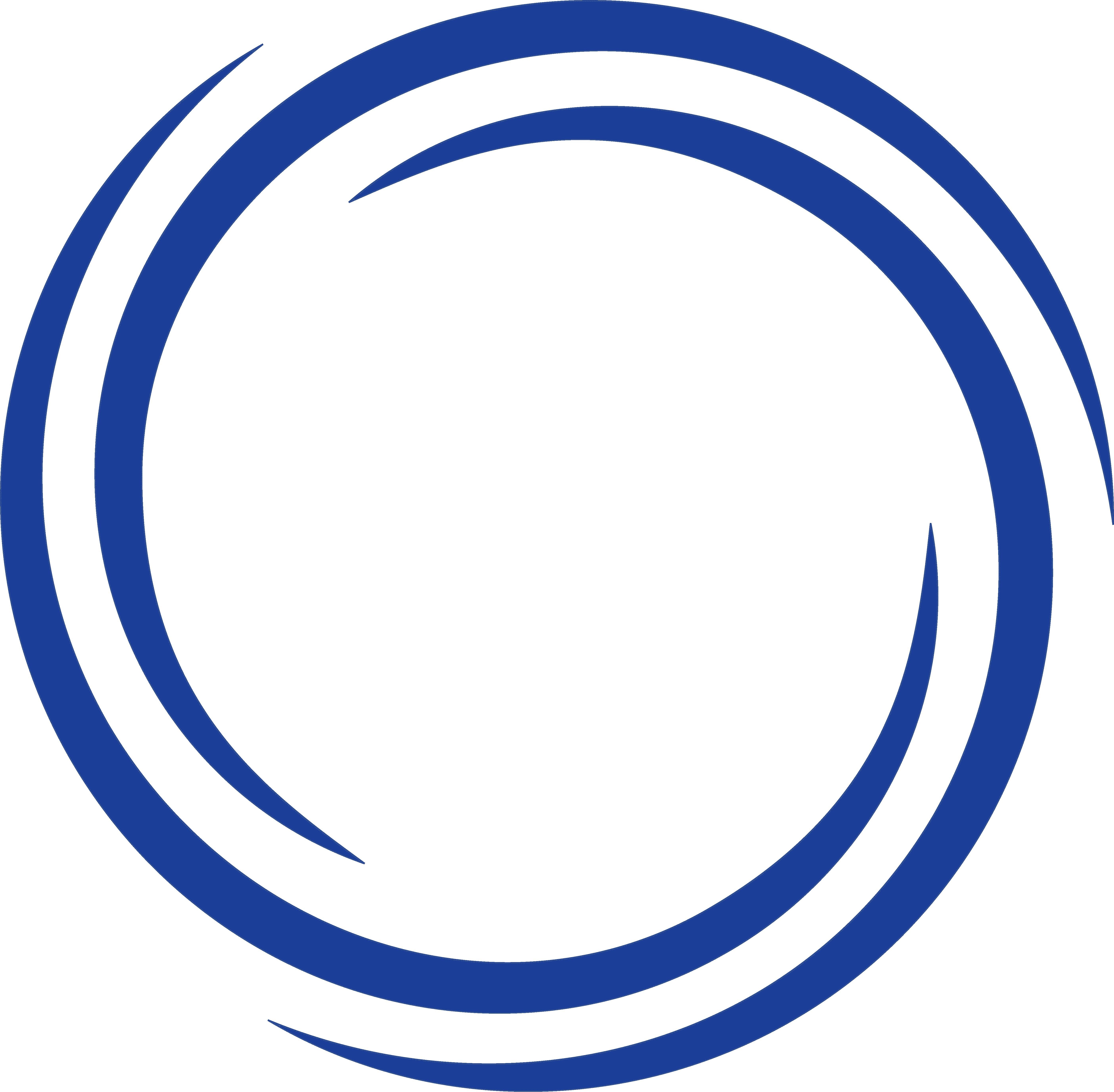 blue circle picture logo #42715