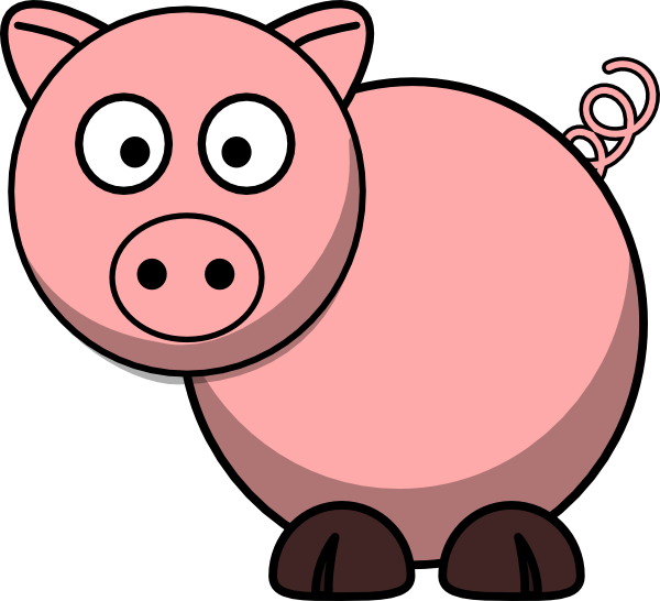 pig clip art clkerm vector clip art online #23522