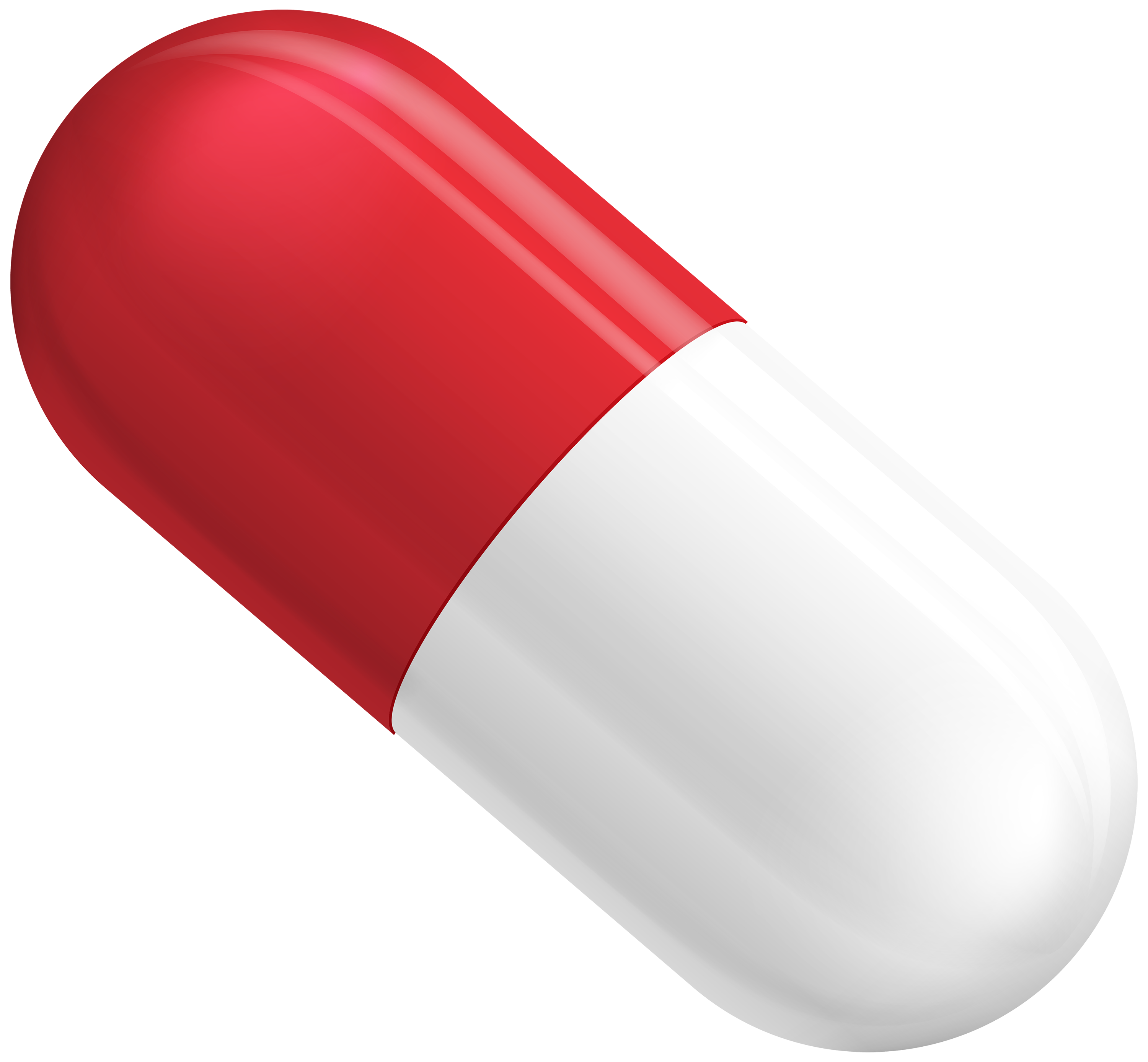 pills red and white clipart png #26543