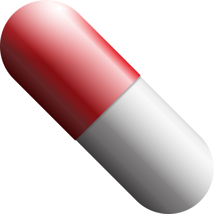 pills red and white clipart png #26517