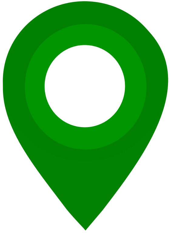 green map pin icon hd Transparent PNG #21509