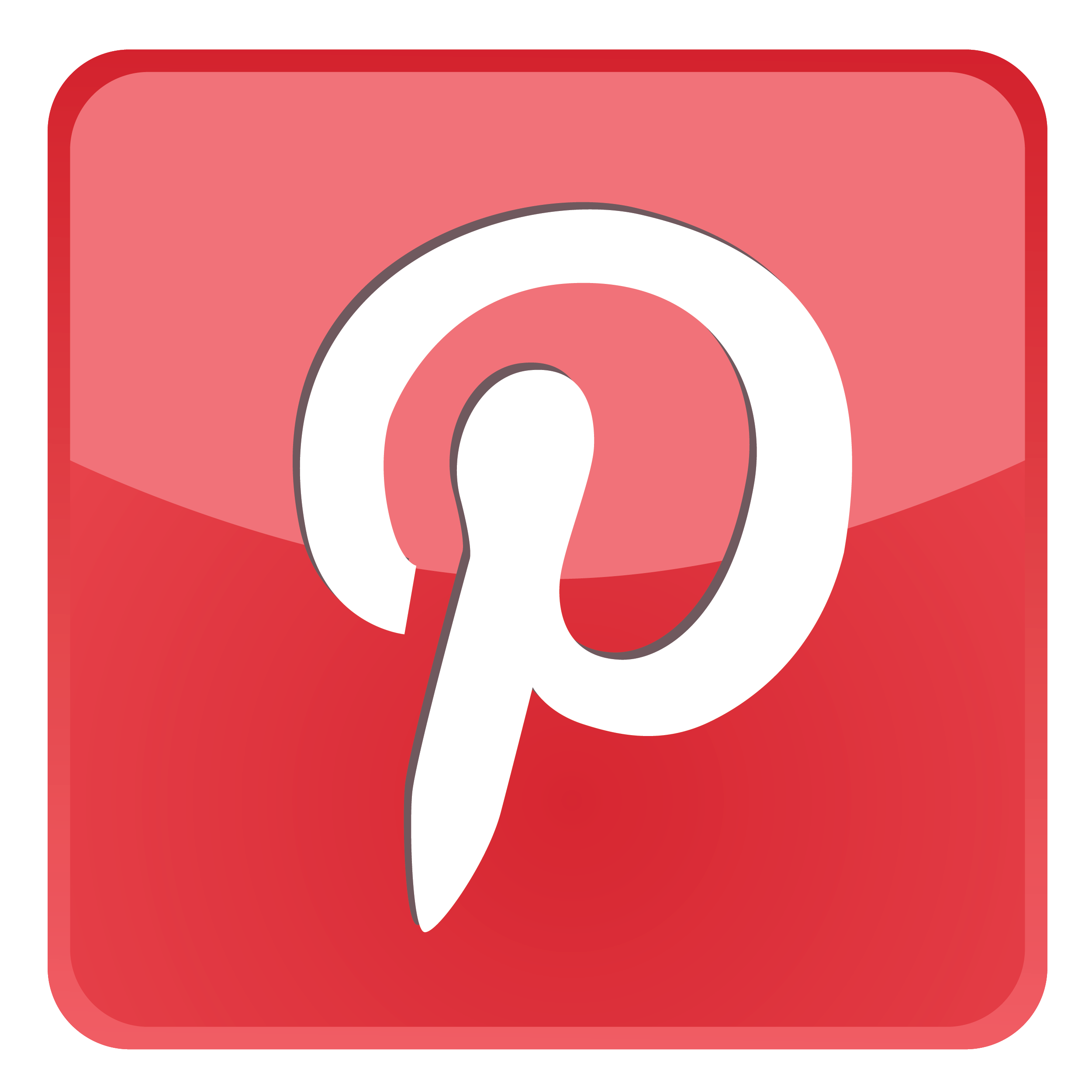 pinterest logo brands glossy png #1991