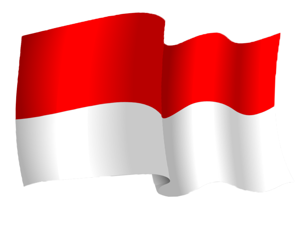gambar bendera indonesia unduh gambar png