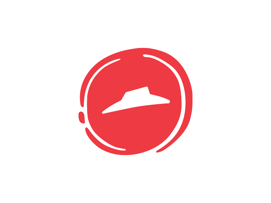 pizza hut delivery logo png