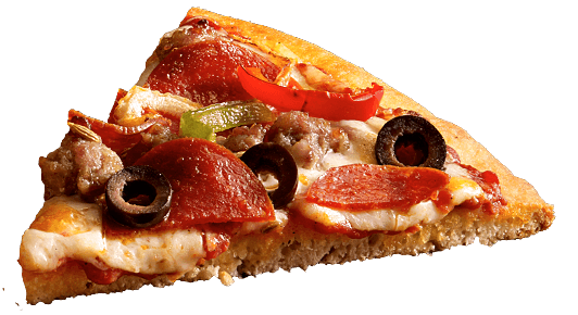 mixed piece of pizza transparent png #7942