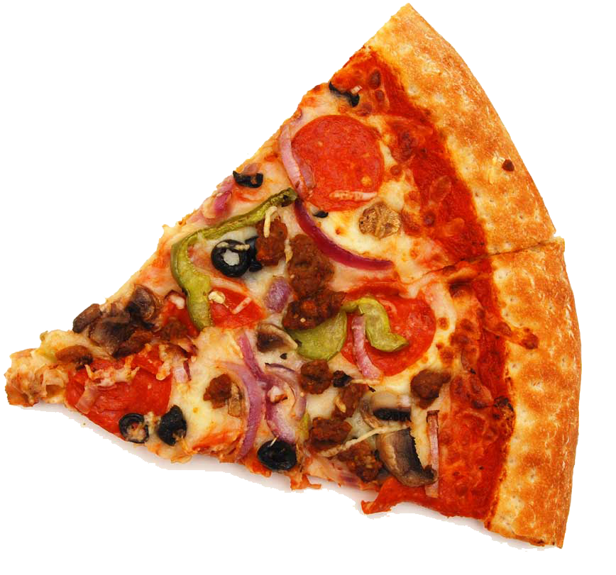 download pizza slice transparent background image #7950