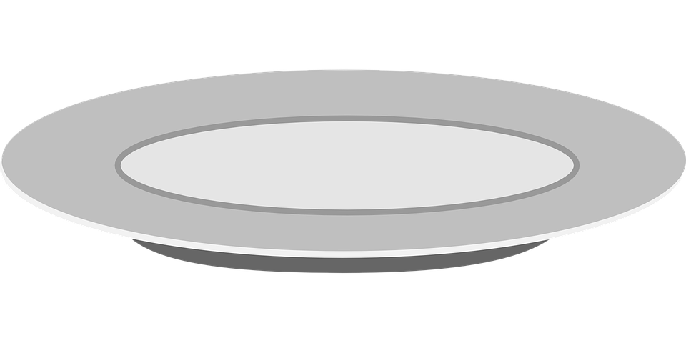 plate teller dish vector graphic pixabay #15063