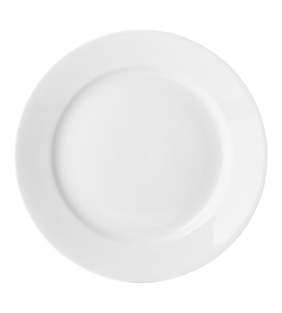 royal porcelain titan white plate #15073