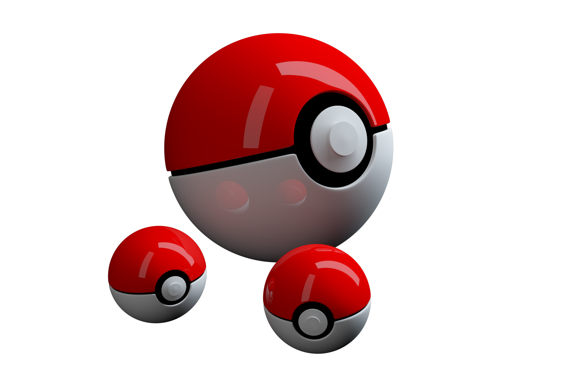 Pokeball PNG transparent image download, size: 3633x3633px