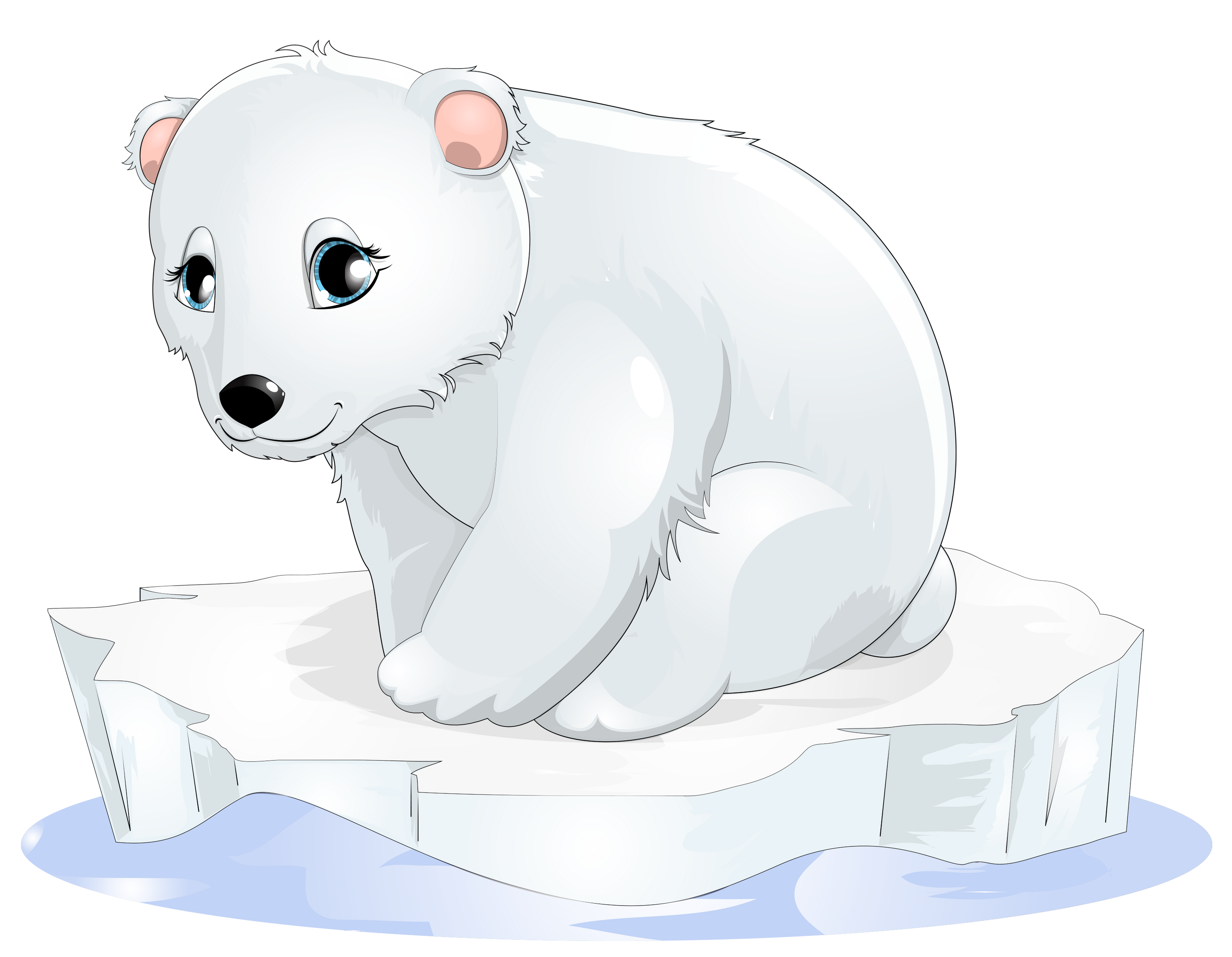 polar bear cartoon clip art polar bear transparent clipart png download #29834