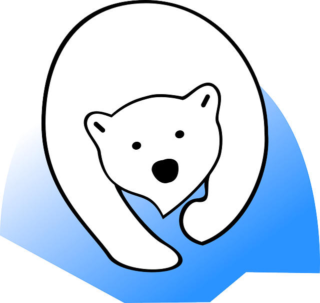 polar bear ice animal vector graphic pixabay #29865