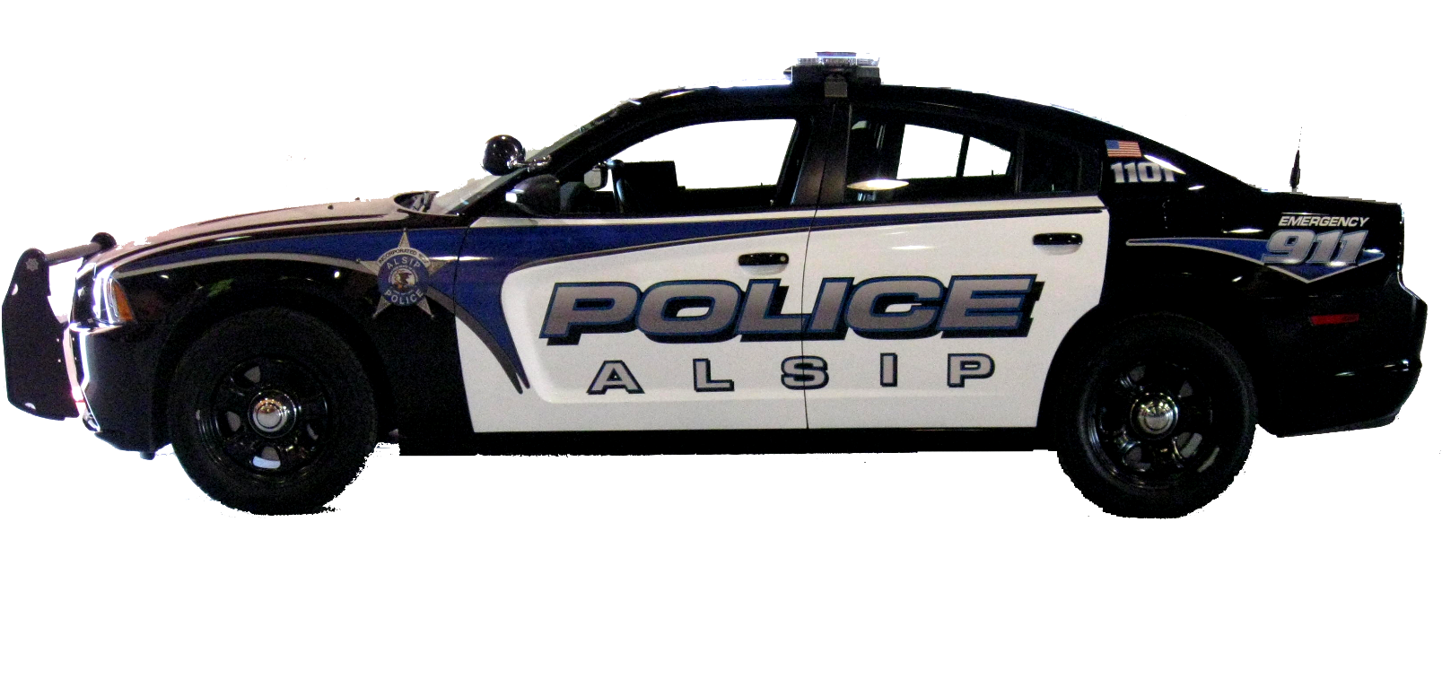 police car, alsip police department patrol squads original #23890