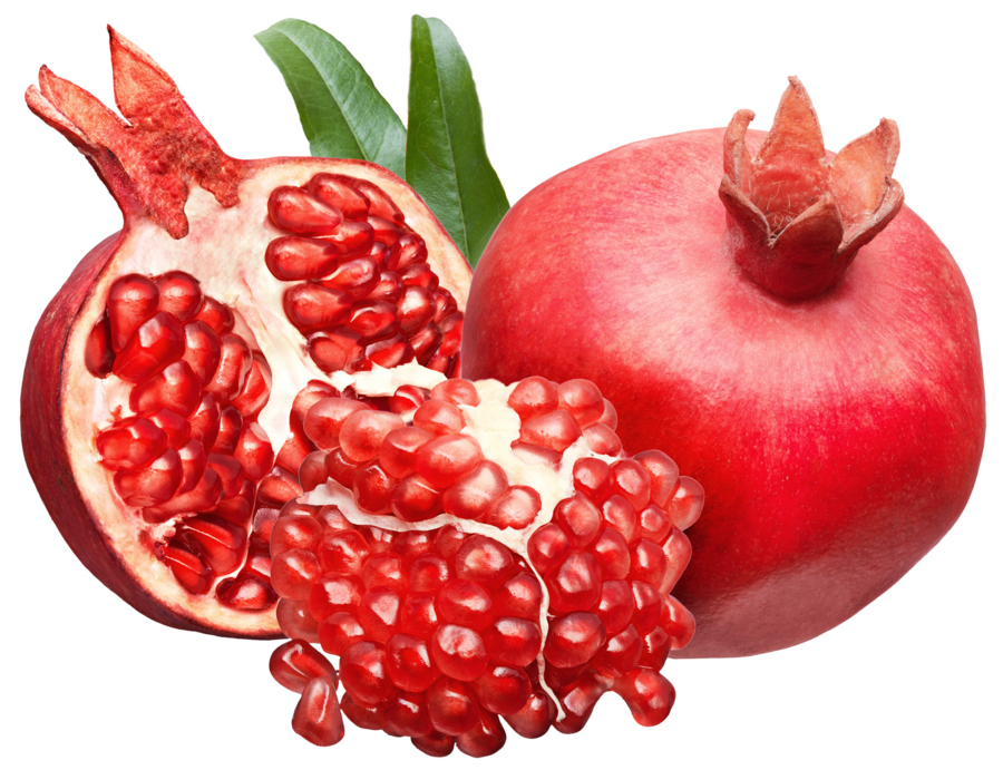pomegranate fruits transparent background #24456