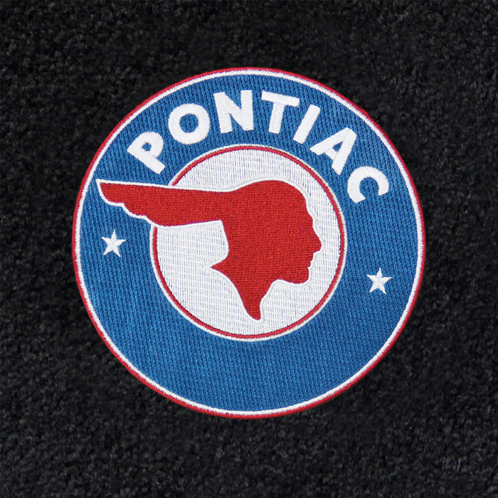 pontiac blue circle emblem #301