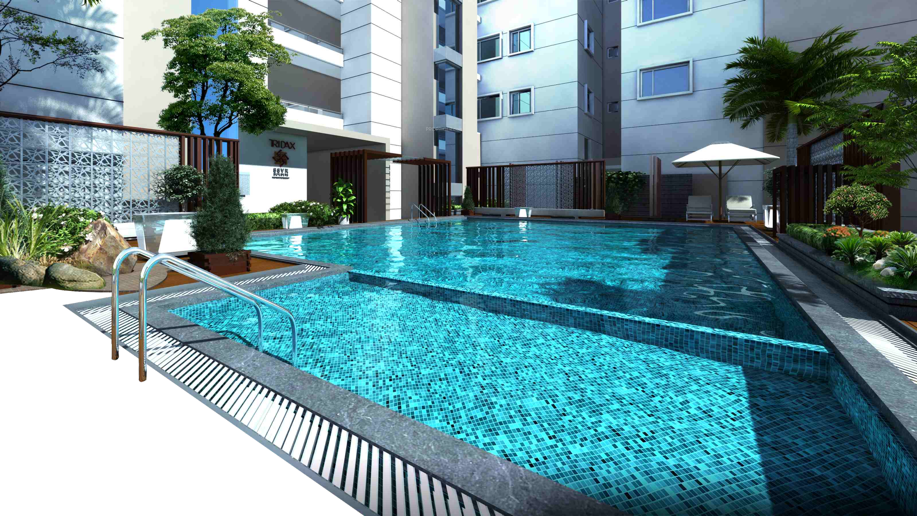 pool, bhk apartment for sale ssvr tridax #26698