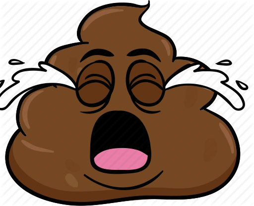 cartoon emoji face poo pooh poop icon #20246