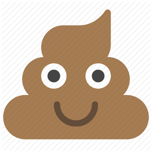 emoticons happy pet pile poo poop smiley icon #20276