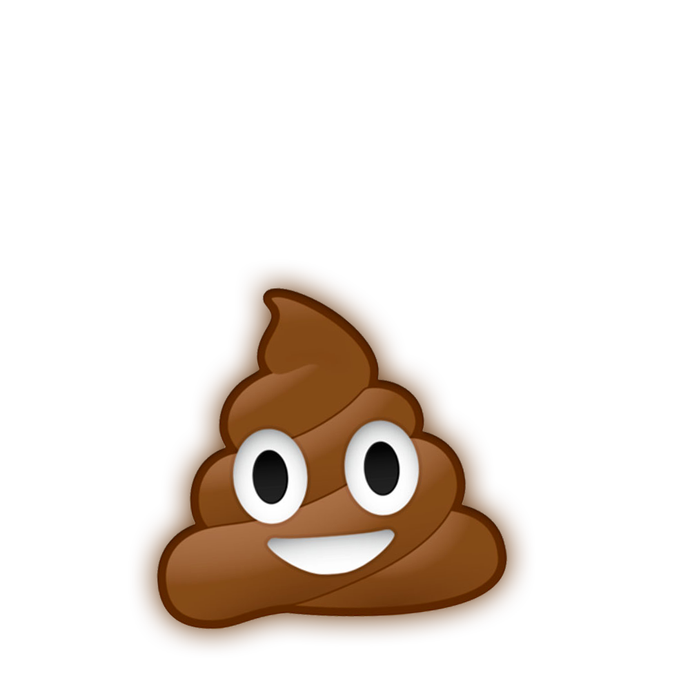 Pou emoji transparent background PNG clipart