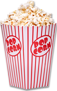 Movie Popcorn PNG, Popcorn Clipart images Free Download - Free