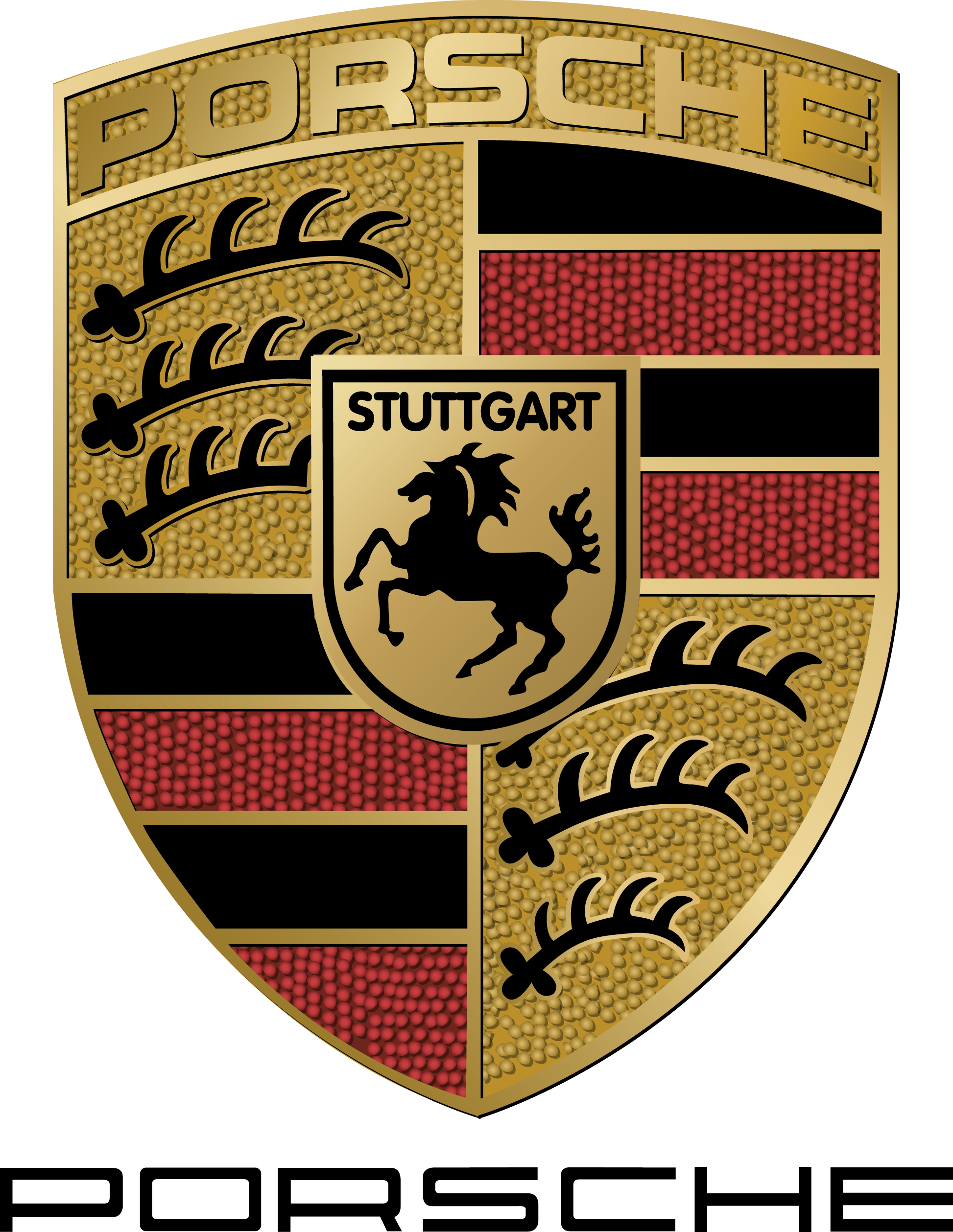 porsche with horse icon logo #788