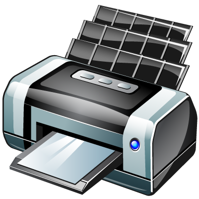 bubble jet printer icon #22055