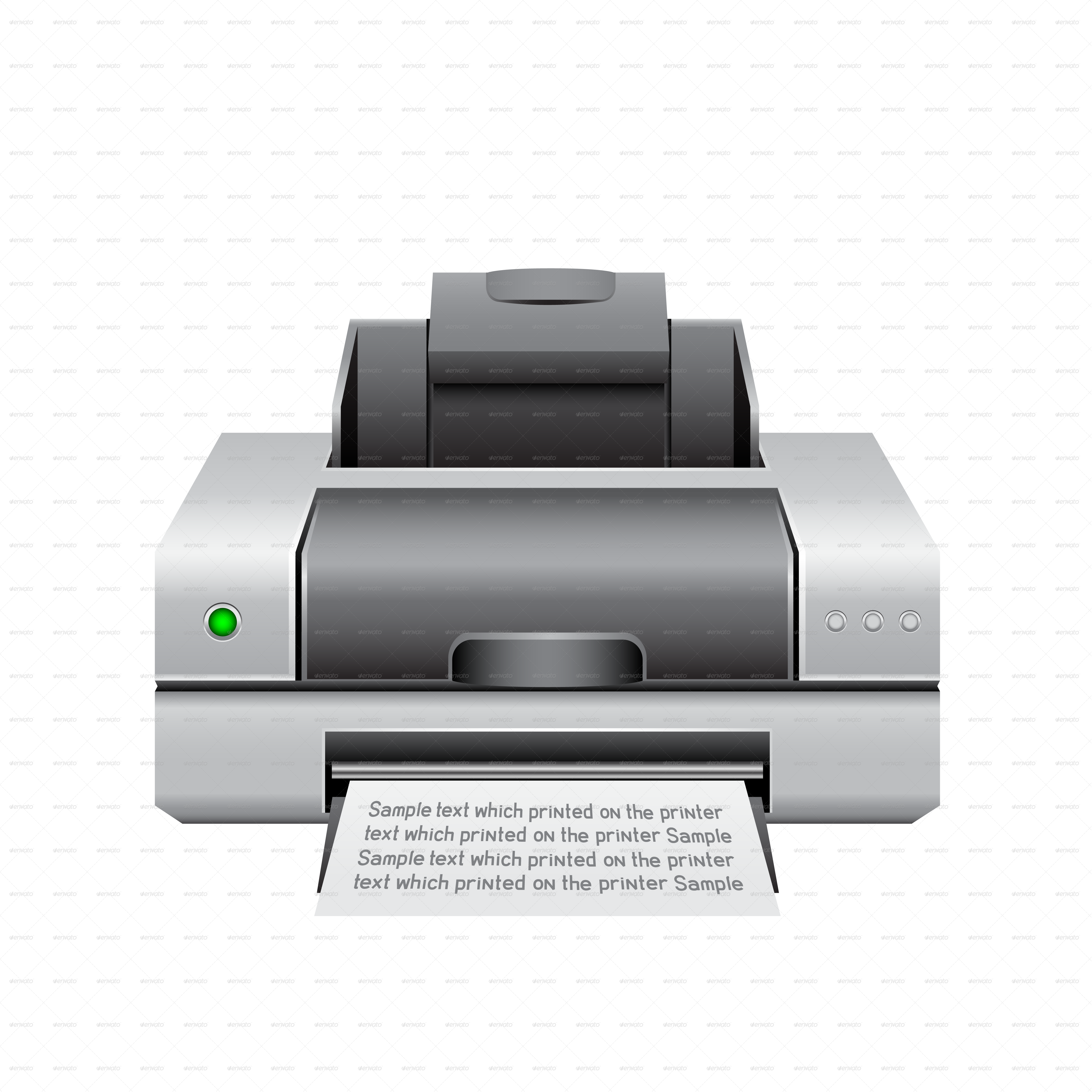 printer icon romvo graphicriver #22110