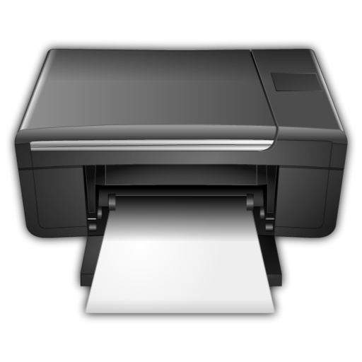 printer icon yamilk icon set softiconsm #22040