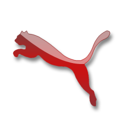 red puma vector transparent png #1253
