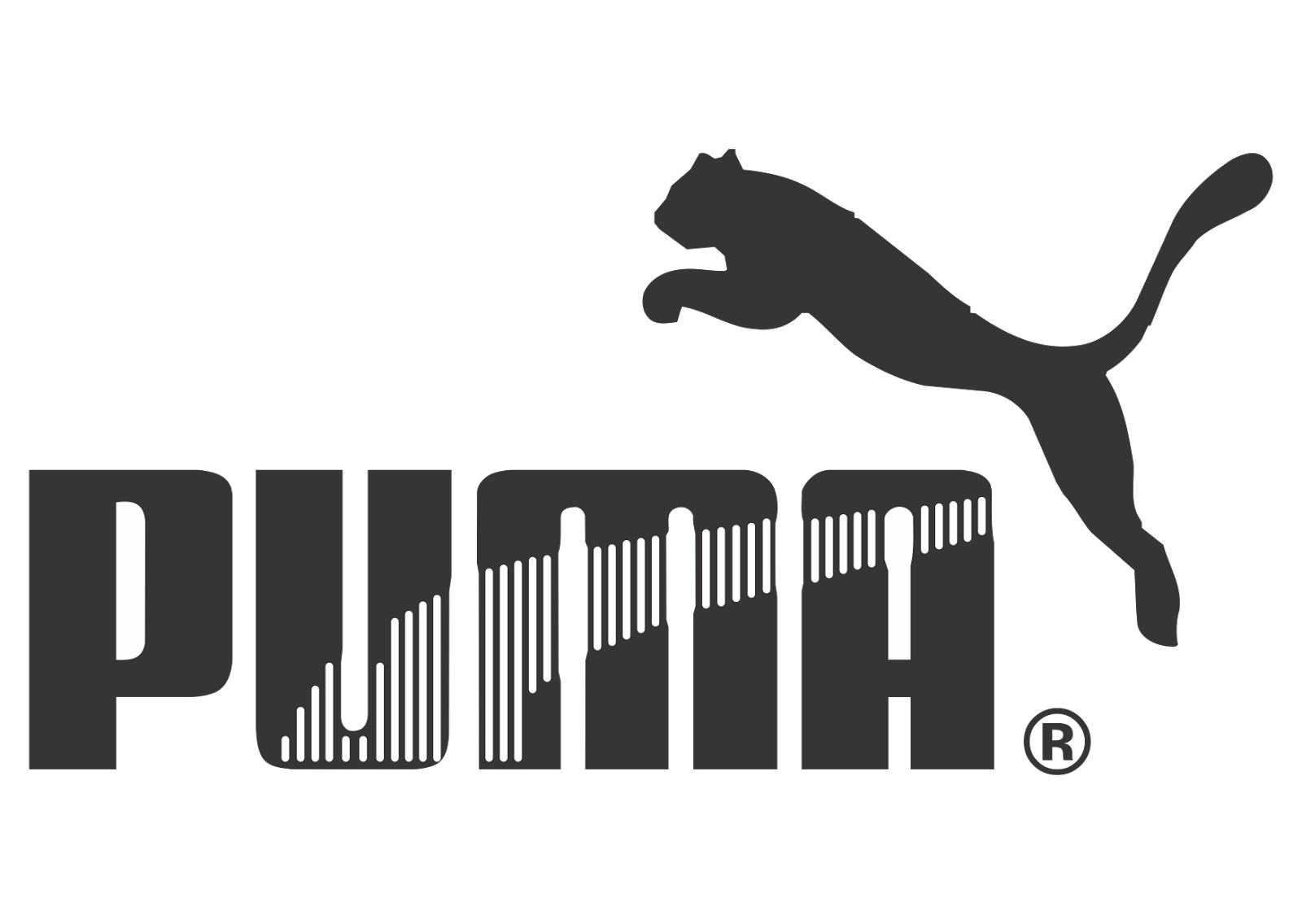 puma abstract logo design #1257