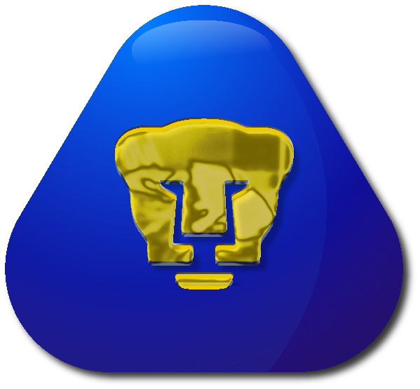 puma head in blue triangle png #1263