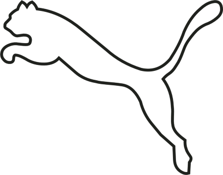 puma outline drawing logo #1244