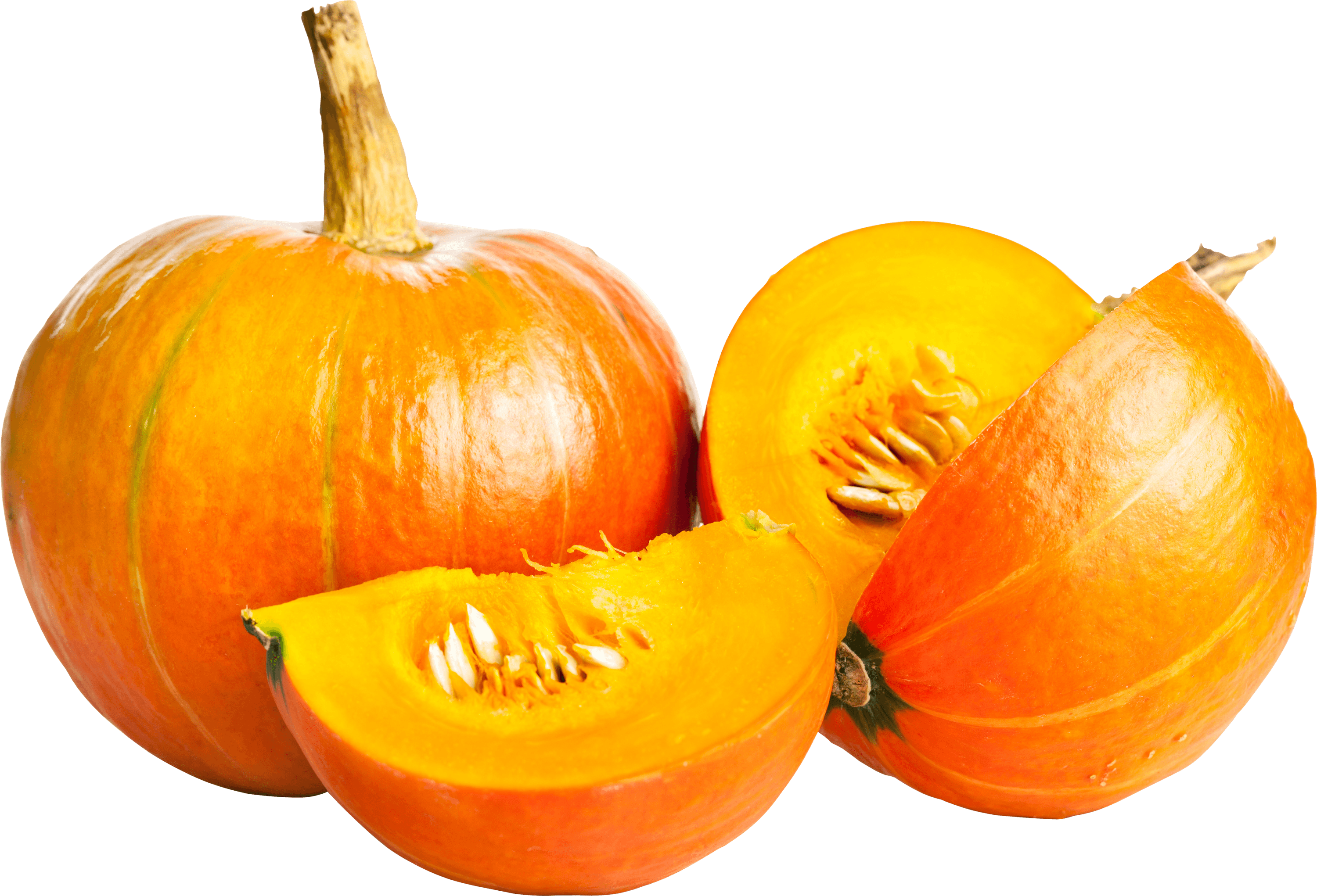 duo sliced pumpkin transparent png stickpng #17514