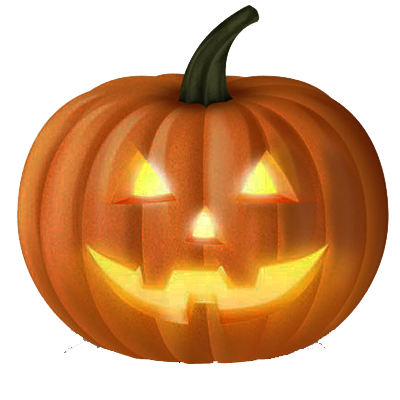 glowing pumpkin halloween transparent #17521