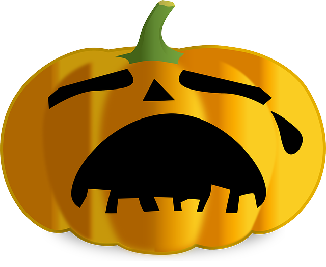 pumpkin jack lantern sad png #20029