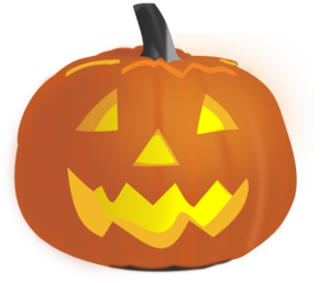 Scary Pumpkin clip art vector clip art online #20015