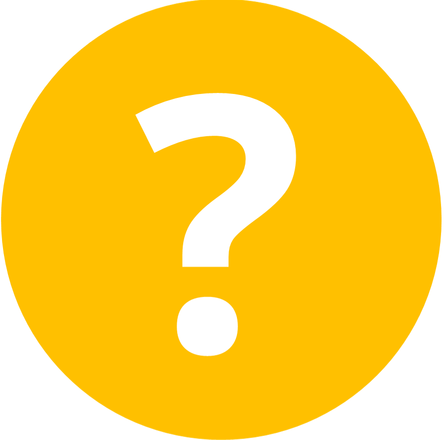 orange circle with question mark transparent png #10935