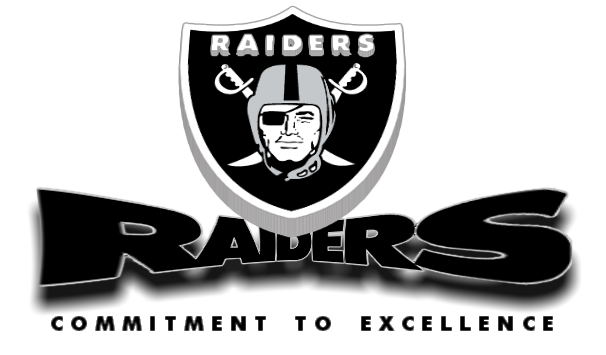 flag football raiders logos #7858