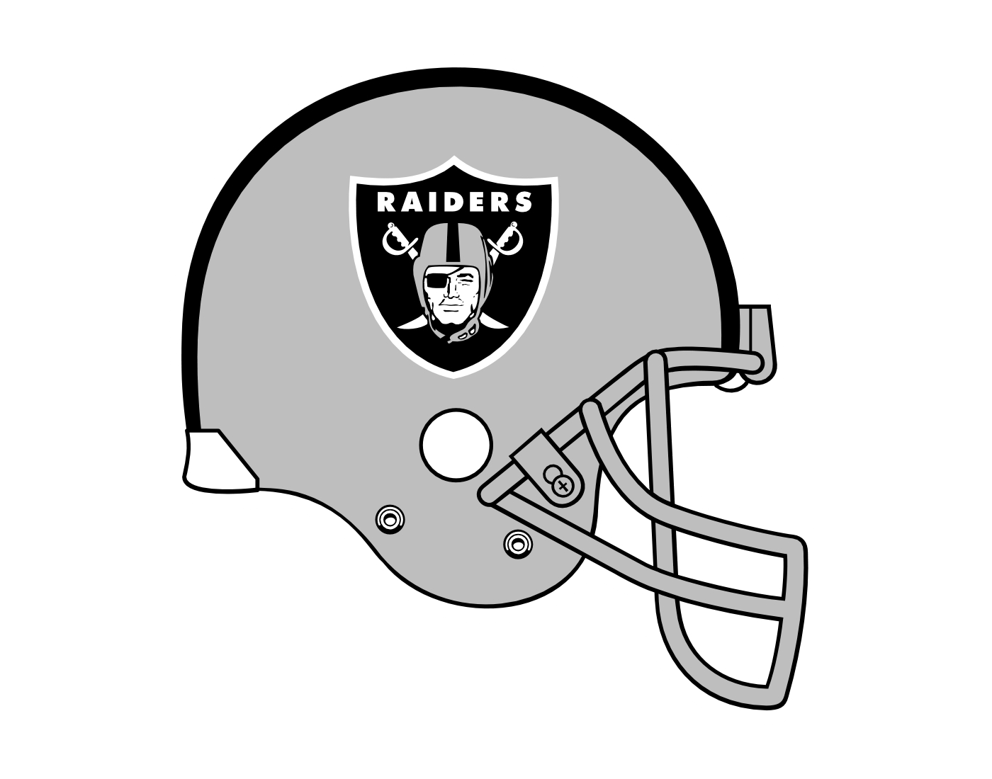 oakland raiders logo transparent vector #7852